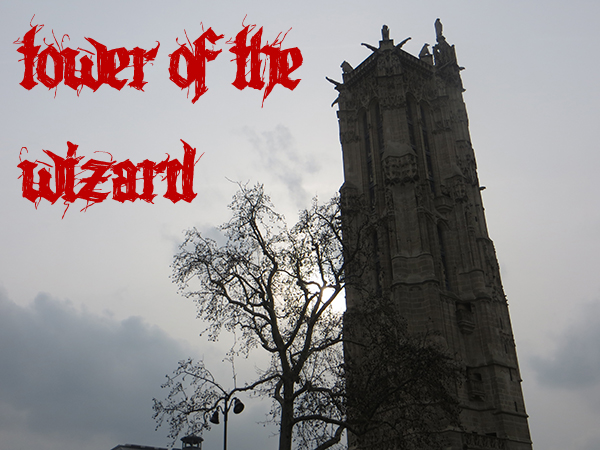 gothic tower of the wizard