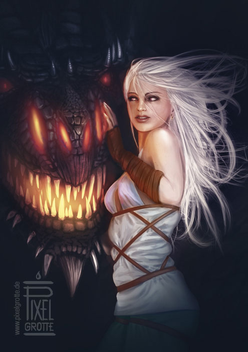 Daenerys Targaryen by fedeschroeder