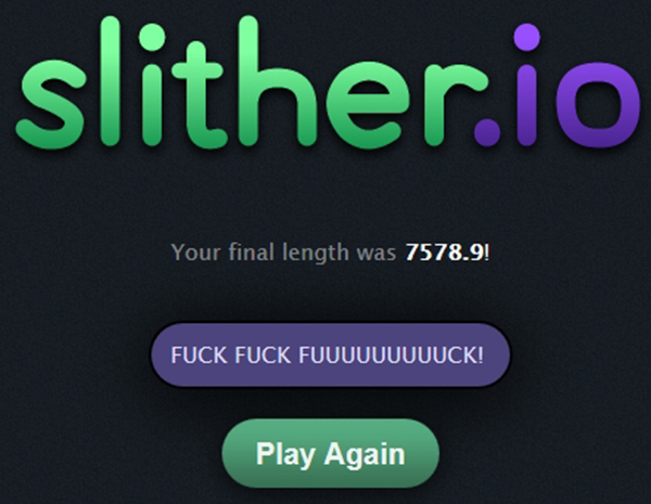 slither final lenght