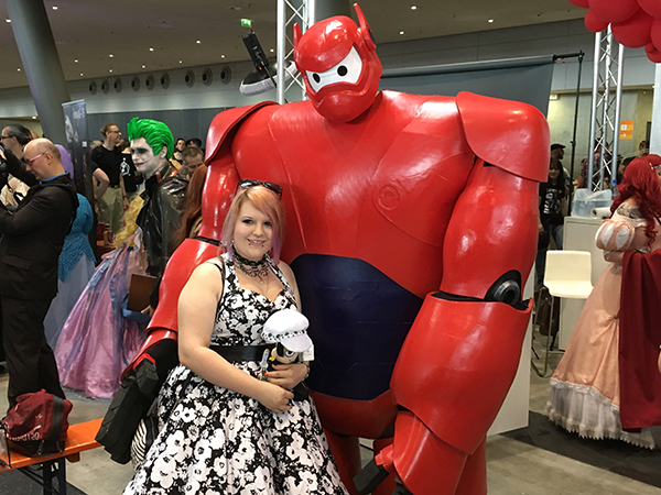 red robot cosplay