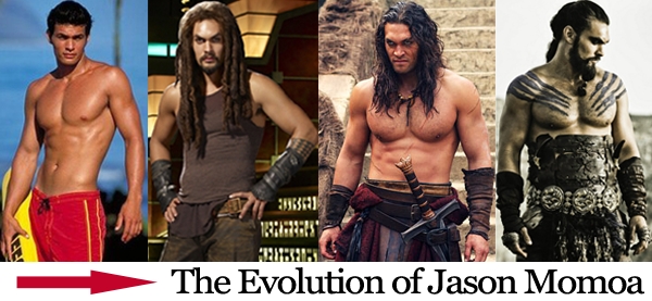 evolution of Jason Momoa
