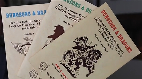 first edition D&D rule books