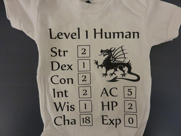 level 1 human shirt
