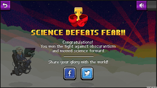 science defeats fear