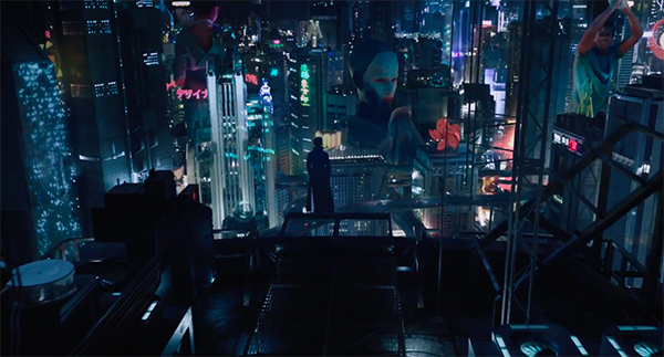 Ghost in the Shell city