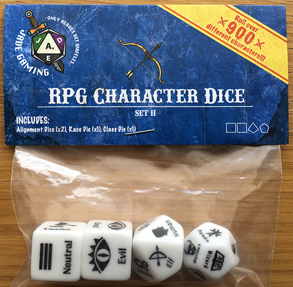 RPG Charcter Dice