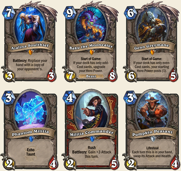 Hearthstone The Witchwood Karten