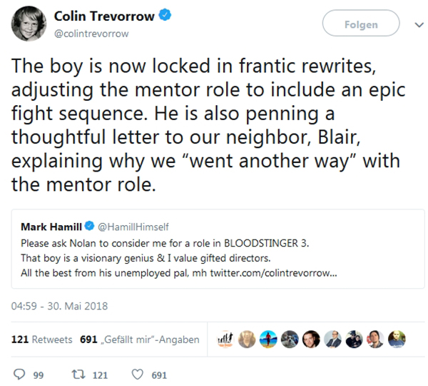 Colin Trevorrow Tweet 2
