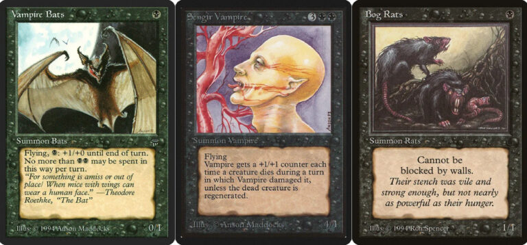 Die Top 10 gruseligsten Oldschool Magic the Gathering-Karten